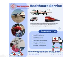 Top Vayu Ambulance Services in Ranchi with Full ICU Setup