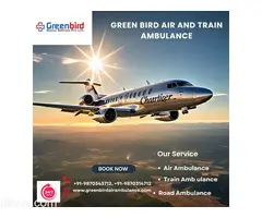 Use Top-class Greenbird Air Ambulance Service in Chandigarh with Ventilator Setup