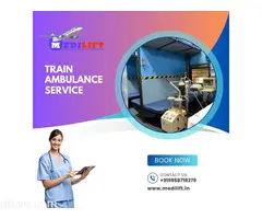 Medilift Train Ambulance Service in Dibrugarh – Trusted and Comfortable