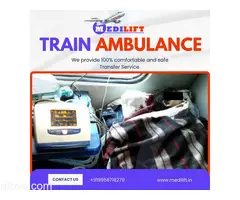 Get Medilift Train Ambulance in Vellore with the Latest Medical Treatment