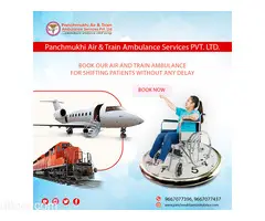 Train Ambulance Service in Vellore offered transportation with a medical team