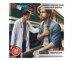 Avail of High-tech Medical Team by Medivic Aviation Train Ambulance Service in Vellore