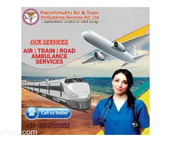 We Offer Comfortable Journey Via Our Panchmukhi Train Ambulance Service In Lucknow