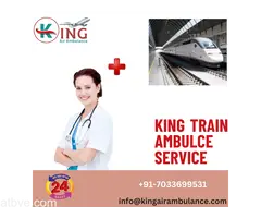 Select King Train Ambulance Service in Guwahati  for Out of Hospital Treatment