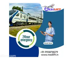 Medilift Train Ambulance Service in Jamshedpur – Advanced and Risk-Free