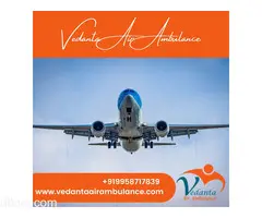 Obtain Vedanta Air Ambulance in Cooch Behar with Essential Medical Facility