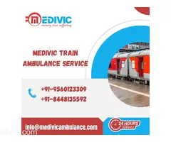 Select Medivic Train Ambulance Service in Siliguri with World – Class Medical Facilities