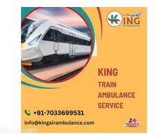 Use King Train Ambulance Service In Varanasi With Unique Model Machines