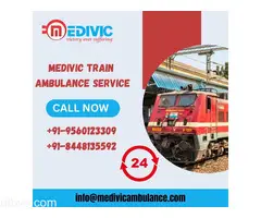 Book Medivic Train Ambulance Services in Kolkata at Affordable Rate