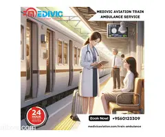 Use Medivic Aviation Train Ambulance Service in Ranchi for High-class Medical Teams