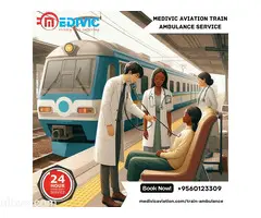 Use Medivic Aviation Train Ambulance Services in Jamshedpur for the Best Medical Service