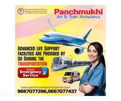 Panchmukhi Train Ambulance Service In Guwahati