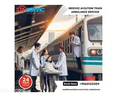 Use Medivic Aviation Train Ambulance from Dibrugarh for Quick and Care Patient Shift