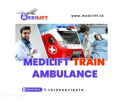 Medilift Train Ambulance Service in Kolkata – Finest and Comfortable