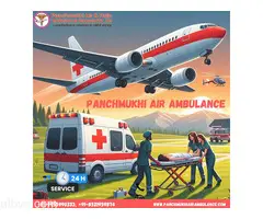 For Advanced Medical Care Hire Panchmukhi Air Ambulance Services in Gorakhpur