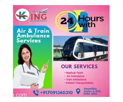 Get Safest Train Ambulance Service in Kolkata – King Ambulance