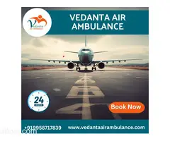 Hire Vedanta Air Ambulance in Kolkata with Special Healthcare Facility