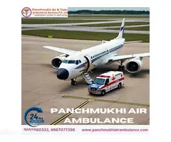 Take Fastest Panchmukhi Air Ambulance Services in Indore with Life-Sustaining Medical Care