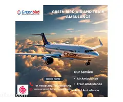 Hire Greenbird Air and Train Ambulance Services in Dimapur with Life-Care Healthcare Assistance