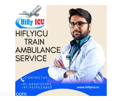 Most Trusted Train Ambulance Service in Patna by Hiflyicu