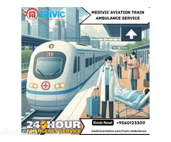 Use the Fastest Medivic Aviation Train Ambulance Service in Vellore that has an Advanced Doctor Team