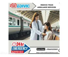 Medivic Train Ambulance Services in Ranchi With Experienced Doctors