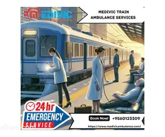 Hire a Medivic Aviation Train Ambulance in Bhopal with Proper Medical Care