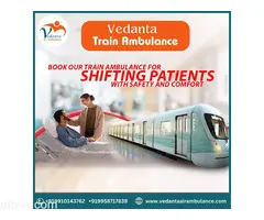 Train Ambulance from Patna with Medical Accessories