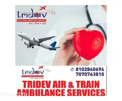 Tridev Air Ambulance Services in Kolkata - Avail The Great Services