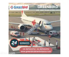 Hire Reliable Greenbird Air Ambulance Service in Hyderabad with Expert Medical team