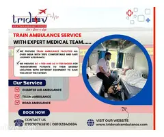 Tridev Air Ambulance Services in Patna - The Life Safety Arrangements