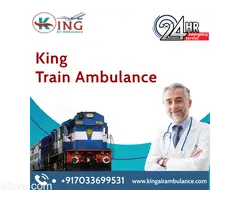 King Train Ambulance Service In Siliguri Immediately Approach The Site Of Emergency