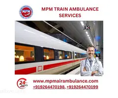 Gain MPM Train Ambulance Services in Lucknow with the Finest ICU Setup