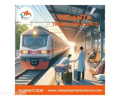 Book Vedanta Train Ambulance Service in Vellore with Full ICU Facility at Affordable Cost