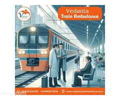 Take Hassle-free Patient Transfer Service by Vedanta Train Ambulance Service in Mumbai