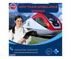 Use MPM Train Ambulance Service in Indore with Advanced Medical Equipment for Patient