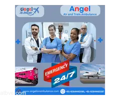 Angel Air and Train Ambulance in Raipur at an Economical Cost