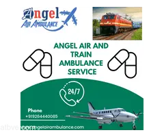 Air & Train Ambulance Service in Jabalpur by Angel- Get a Risk-Free Transfer