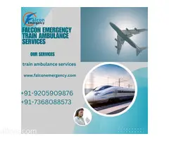 With Falcon Train Ambulance, you can get help anytime, day or night, in Mumbai