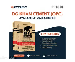 DG Khan Cement (OPC) : Available on Zarea