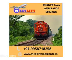 Medilift Train Ambulance in Patna has a great reputation for providing excellent service