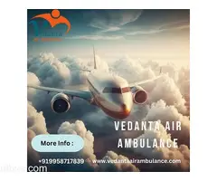 Choose Top-Class Vedanta Air Ambulance Service in Raipur for World-Class Healthcare Support Team