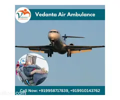 With Healthcare Amenities Utilize Vedanta Air Ambulance in Kolkata