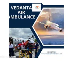 Air Ambulance Service In Raigarh Is Comfortable For The Patient