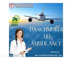 Use Low-Cost Panchmukhi Air Ambulance Services in Ranchi with Perfect Medical Tools