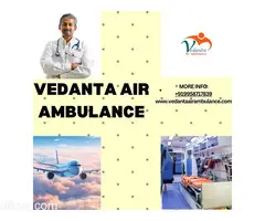 Vedanta Air Ambulance Services In Darbhanga Effective Medical Solution