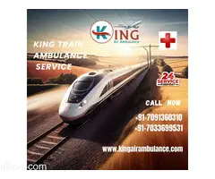 Select King Train Ambulance Service in Raipur for Remarkable ICU Setup