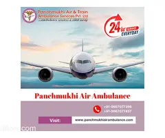 Get Panchmukhi Air Ambulance Services in Varanasi with Apt Medical Care